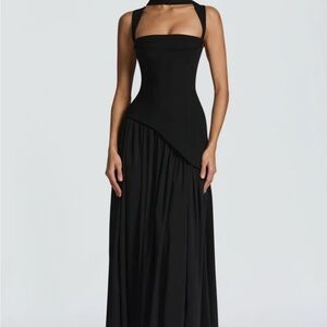 Elegant Black Evening Gown